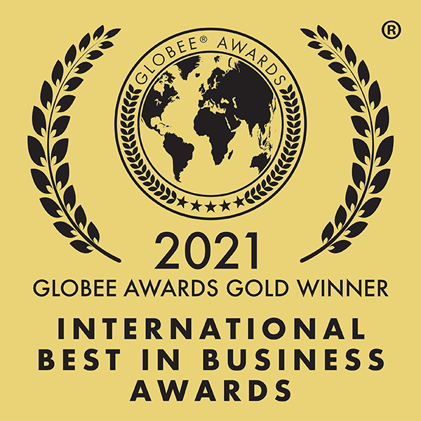 2021 Globee Awards Gold Winner - International Best in Business