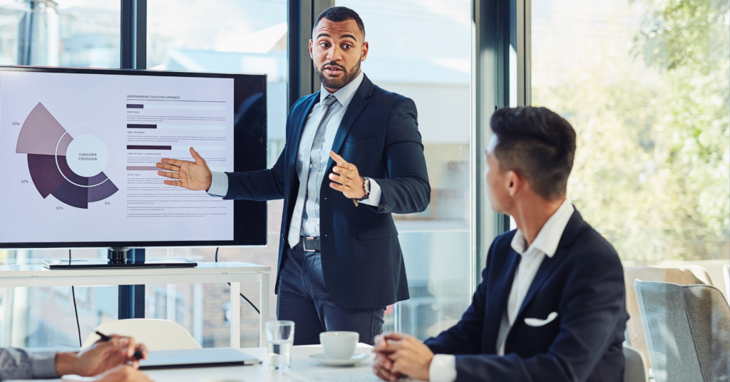 Image representing a legal team considering modern legal ops software