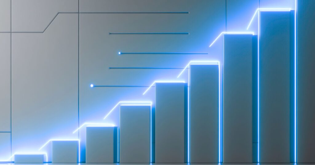Image of ai growth representing legal ops teams and scalability