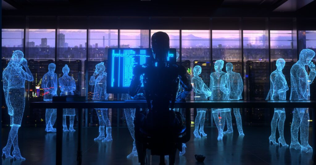 Future of Legal Operations - Image of AI and Humans together